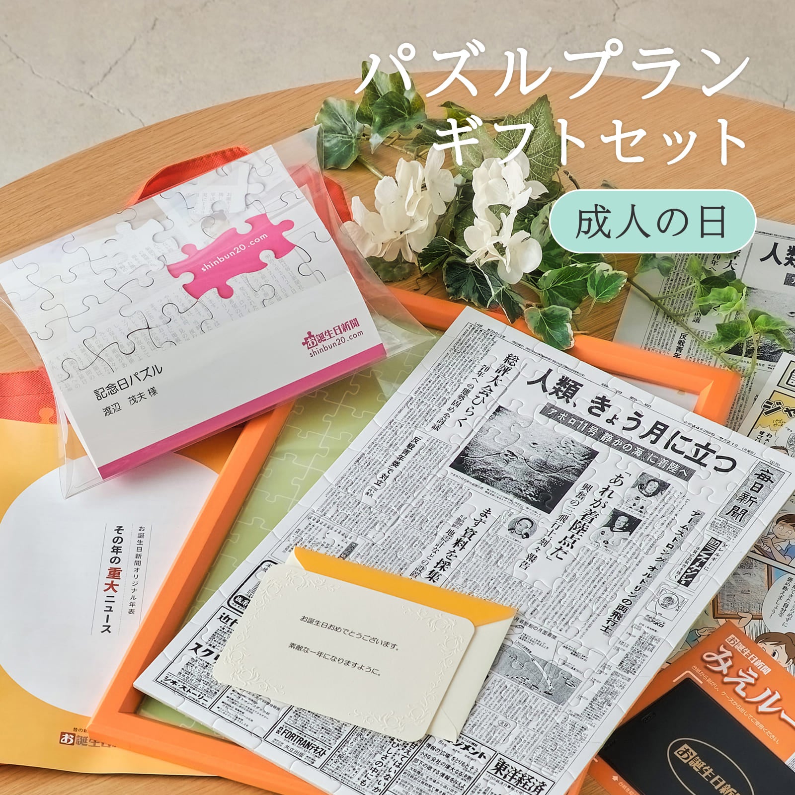 パズルプランギフトセット 成人の日